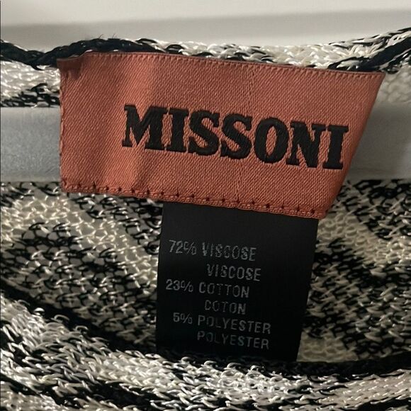Missoni Black and White Knit Top - Picture 2 of 7